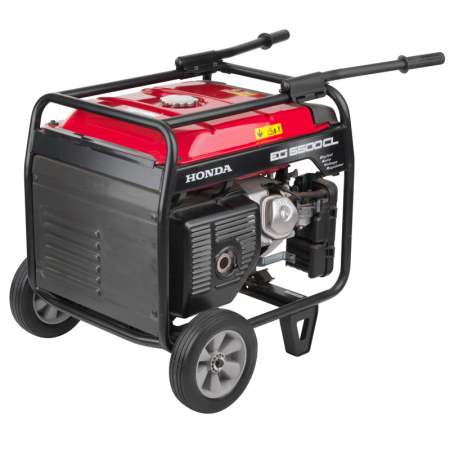 Agregat prądotwórczy jednofazowy Honda EG5500CL – 5,5 kW, 82,5 kg – silnik GX390 + OLEJ GRATIS